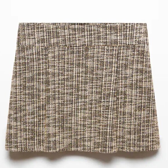 Mango Marbled Tweed Sweatshirt and Skirt 2-Piece Set/NWT/S - Picture 8 of 16